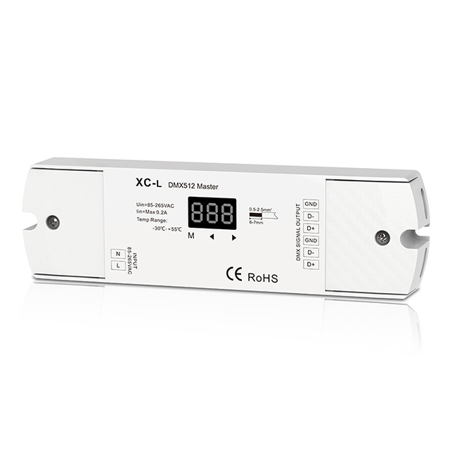 DMX512 Master Controller XC-L For single color dual color RGBRGBW or LED strip lights string